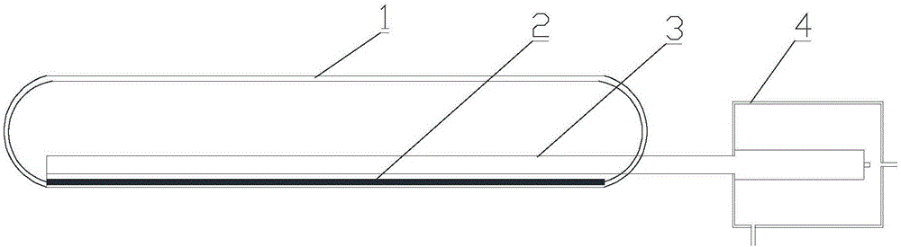 一種真空集熱管的制作方法與工藝