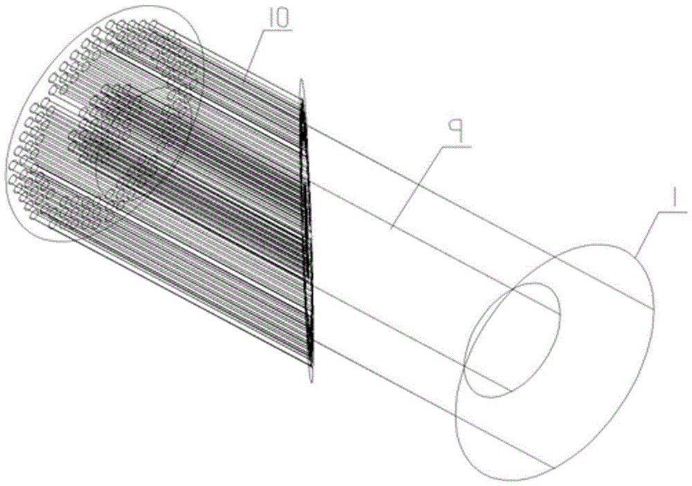 双壳程外螺旋折流板内斜百叶折流板管壳式换热器的制作方法与工艺