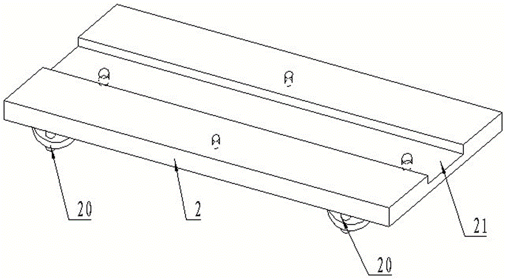 梳棉機(jī)磨針托腳定規(guī)同軸度校驗(yàn)裝置的制作方法