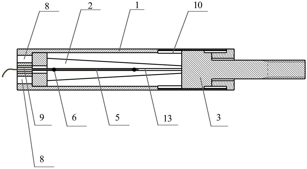 一種基于光纖光柵的線位移傳感器的制作方法與工藝