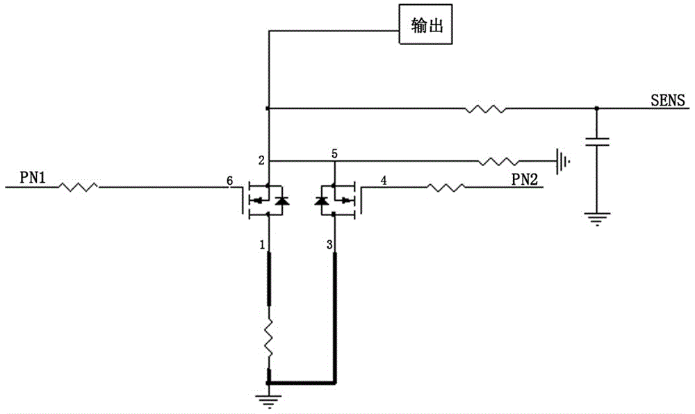 一种利用MOSFET管内阻作为输出电流检测的方法与流程