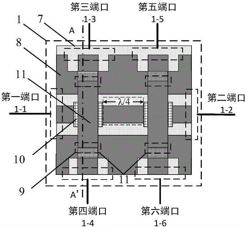 固支梁直接加热在线式已知频率微波相位检测器的制作方法与工艺