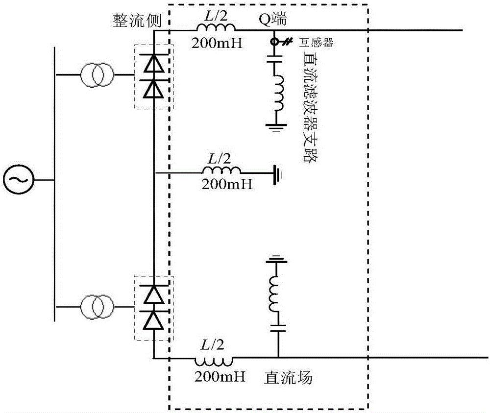 一种基于滤波器支路电流梯度和的直流输电线路故障选极方法与流程