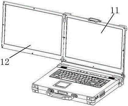 一种双屏便携式计算机的制作方法与工艺