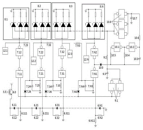 一種漸進(jìn)式發(fā)光顯示的電學(xué)演示器的制作方法與工藝