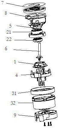 一種帶搖桿的雙旋鈕開關(guān)的制作方法與工藝