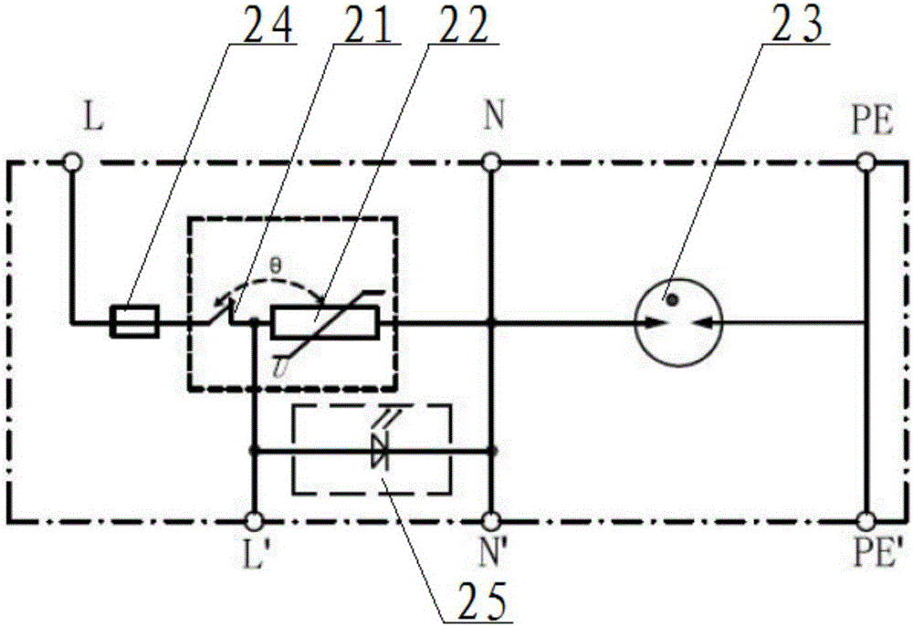 一种电源浪涌保护器的制作方法与工艺