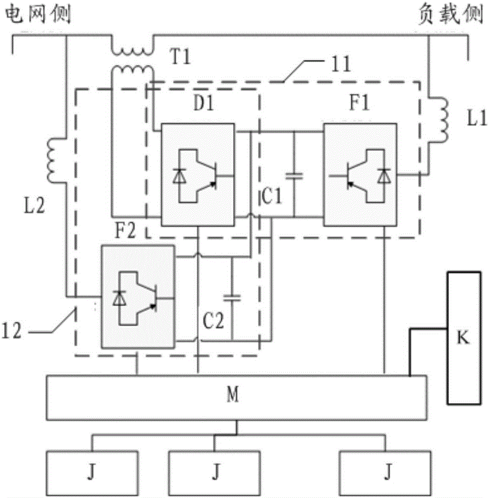 带有现场振动告警功能的电能质量智能综合优化装置的制作方法