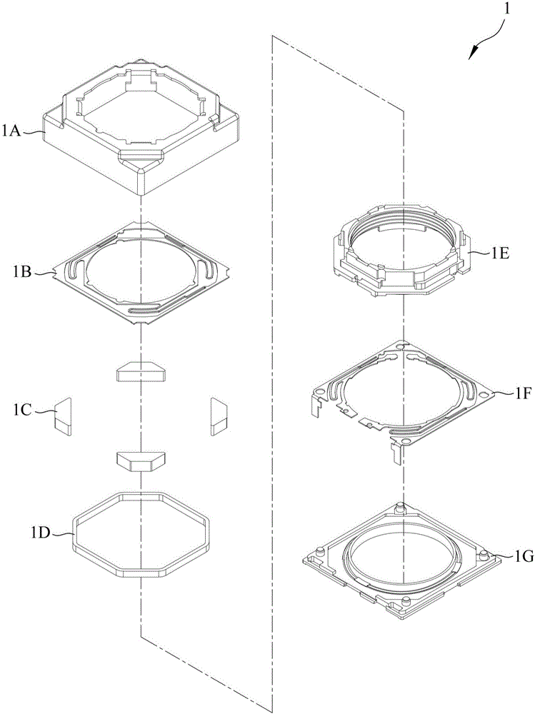 双镜头机械零倾角结构及其调整方法与流程