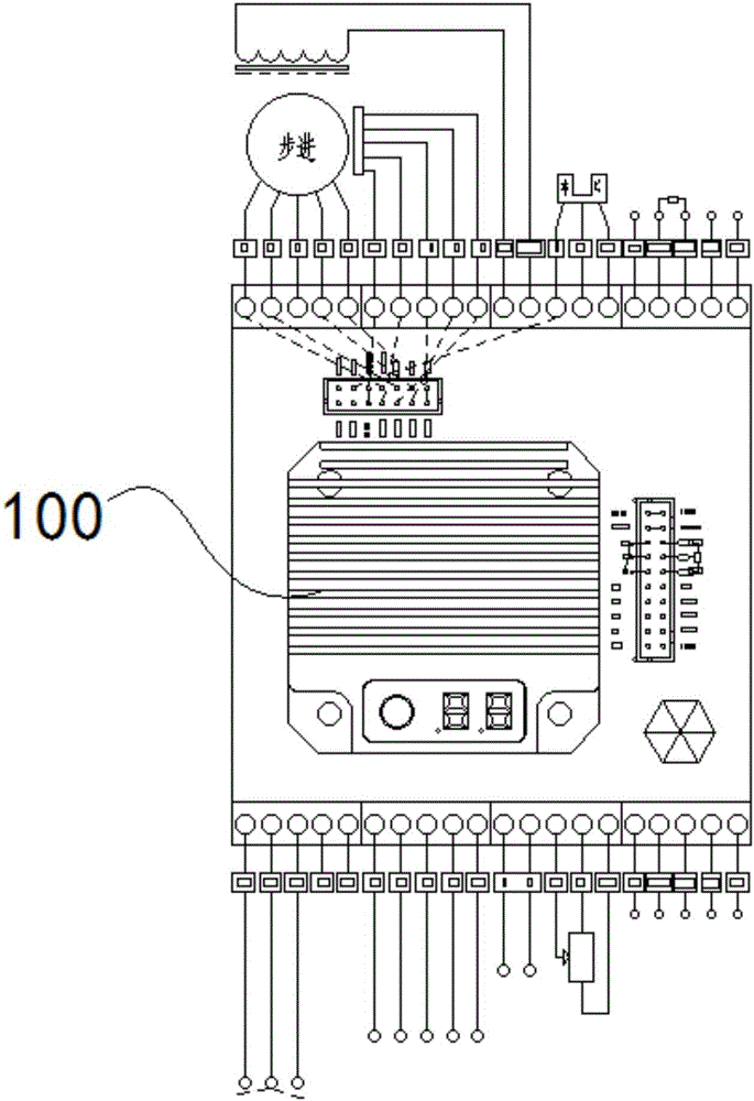 步進(jìn)電機(jī)驅(qū)動模塊及帶有該模塊的系統(tǒng)的制作方法與工藝