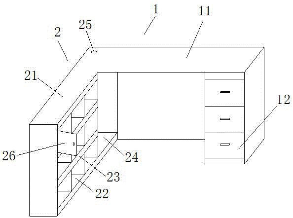 財(cái)經(jīng)用辦公桌的制作方法與工藝