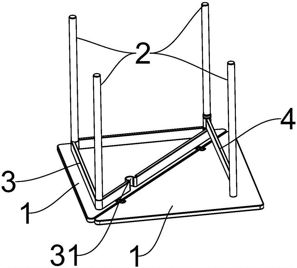 折叠式餐桌的制作方法与工艺