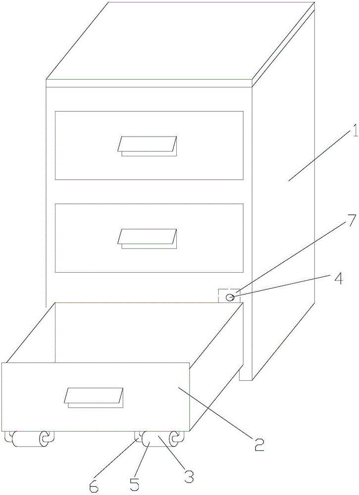 防倒安全斗柜的制作方法與工藝