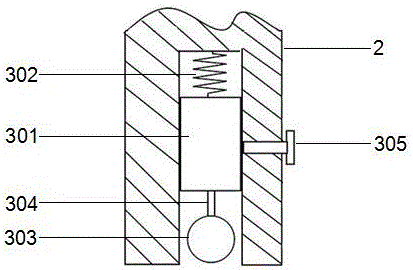 一种螺栓定位滚轮机构的桌子的制作方法与工艺