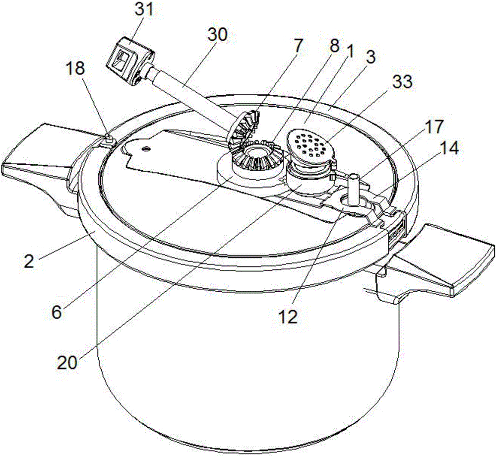 高压锅锅盖的制作方法