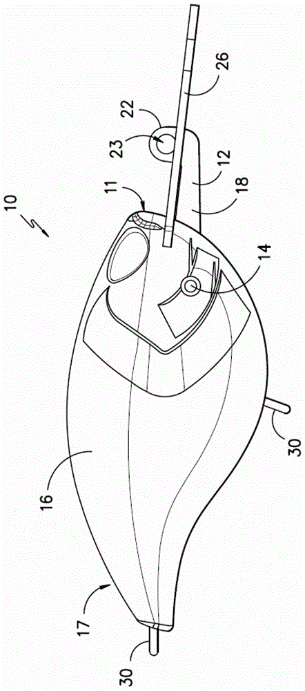 用于钓饵上的带槽唇板的可旋转绑线臂的制作方法与工艺