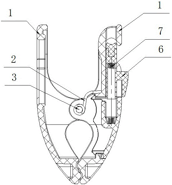 用于高尔夫球车的多用扣夹的制作方法与工艺