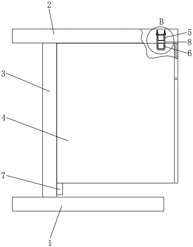 一种实验室家具用柜体悬吊装置的制作方法