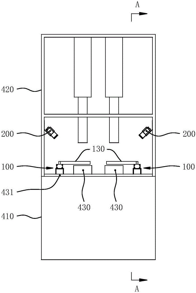 玻璃壓型自動清掃裝置及壓機(jī)的制作方法