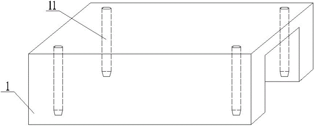 一種模具平移凳的制作方法與工藝