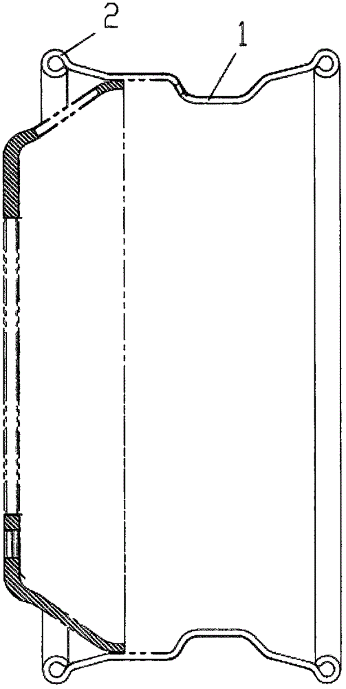 一種可加強輪轂承載力的輪轂結構的制作方法與工藝