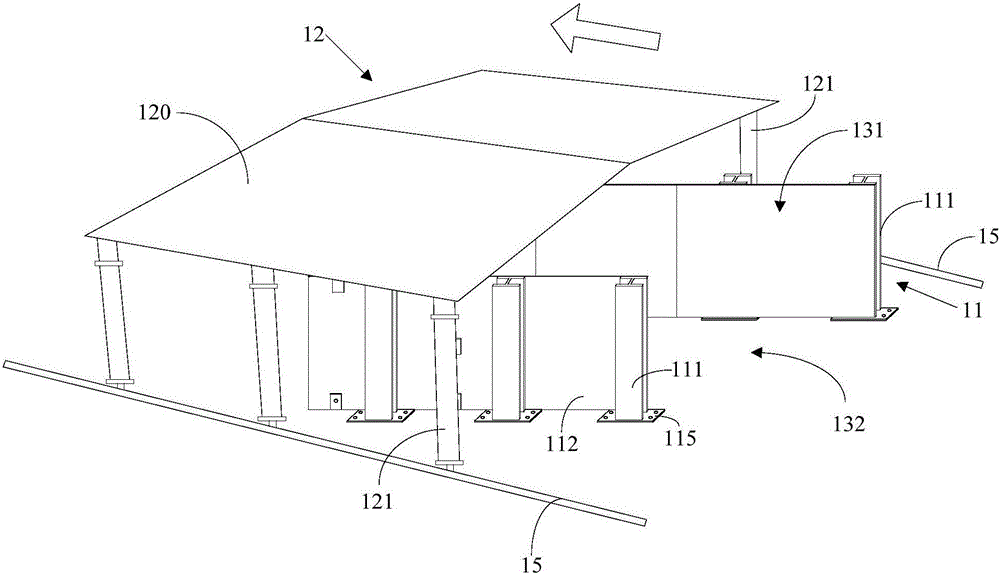 移動開啟式封閉垃圾池的制作方法與工藝