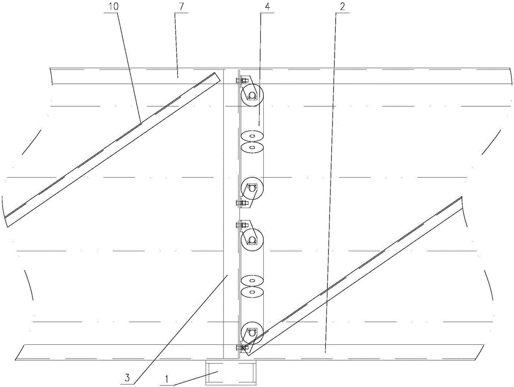 一种无基础管状带式输送机桁架的制作方法与工艺