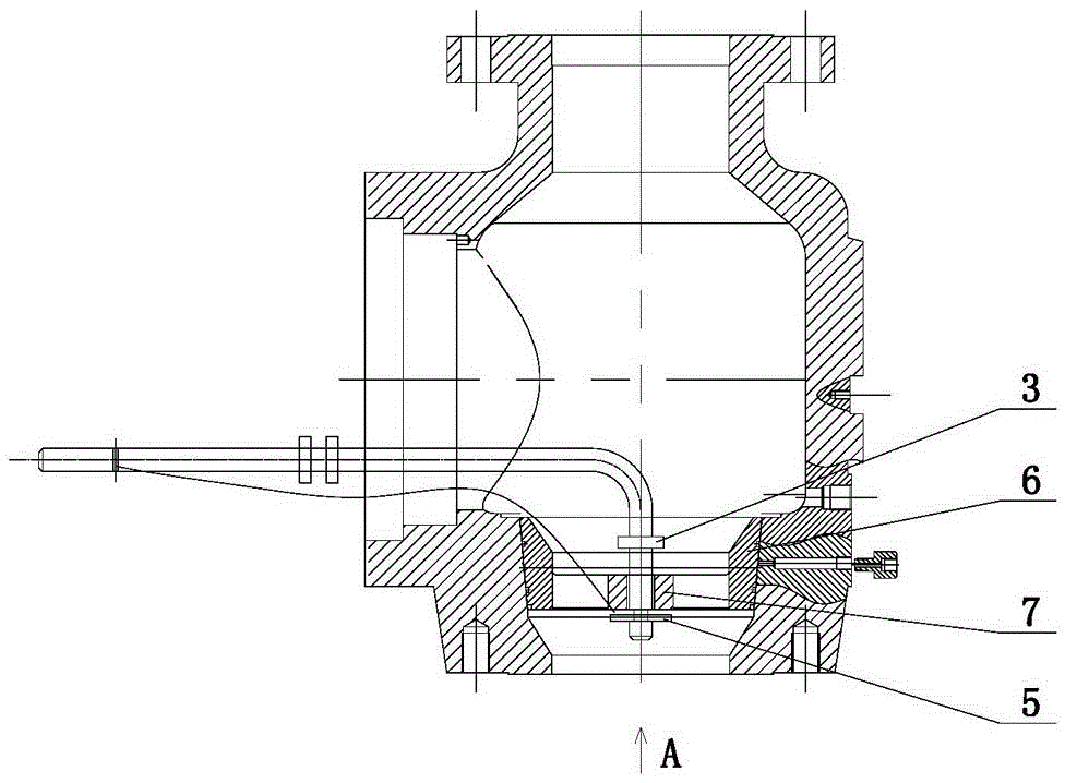 一种隔膜泵锥阀阀座吊装装置的制作方法