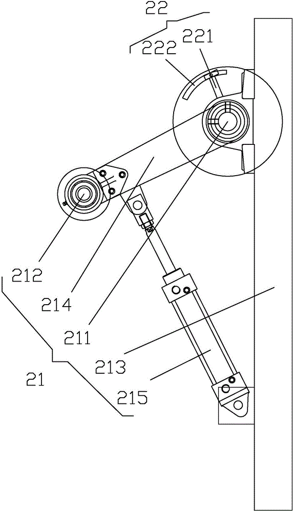 一種布匹印刷流水線的自動(dòng)緊布進(jìn)布機(jī)械的制作方法與工藝