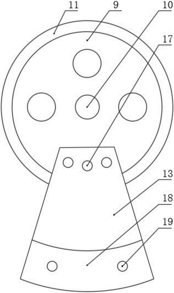 一種蛙式打夯機(jī)偏心塊調(diào)節(jié)結(jié)構(gòu)的制作方法與工藝