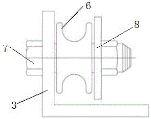 一种气承式膜结构中钢缆与膜片地基的可调式连接结构的制作方法与工艺