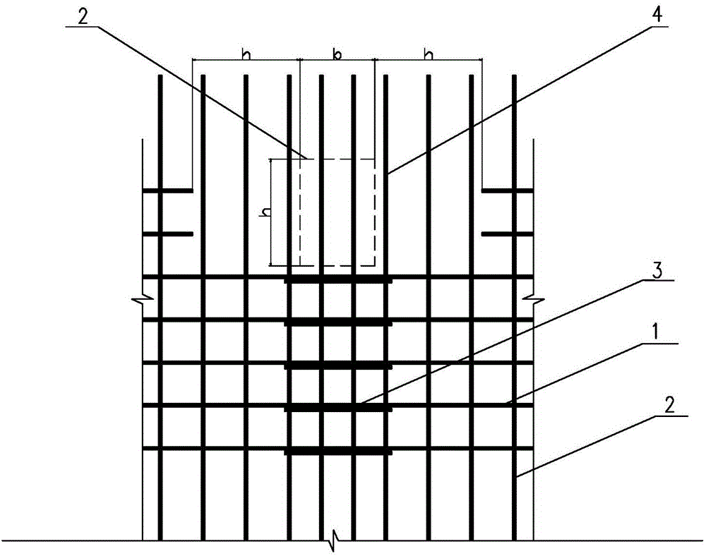 剪力墙与后浇筑混凝土框架梁的连接结构的制作方法与工艺
