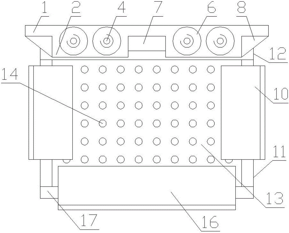 一种高层建筑防落物安全装置的制作方法