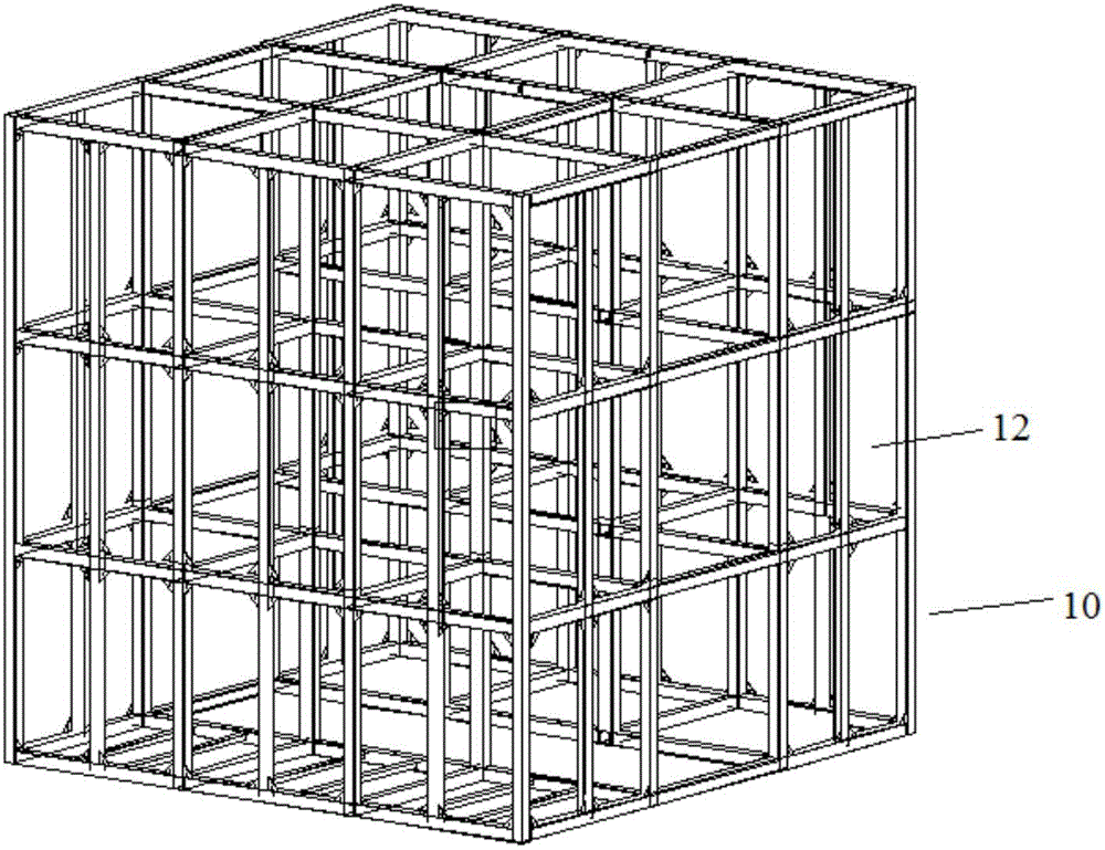 立体式机房框架组件的制作方法与工艺