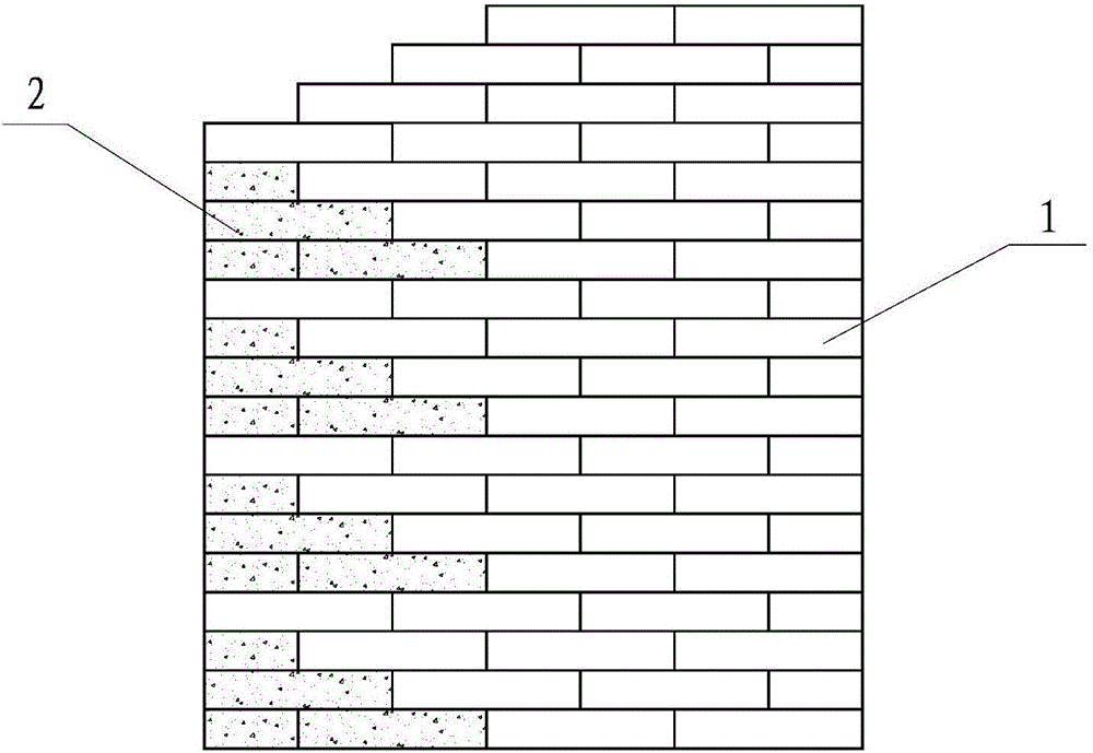 高炉铁口耐火砖砌筑结构的制作方法与工艺