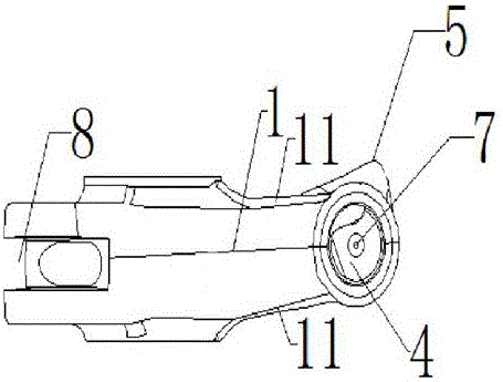 一種轎車發(fā)動(dòng)機(jī)的配氣機(jī)構(gòu)搖臂的制作方法與工藝