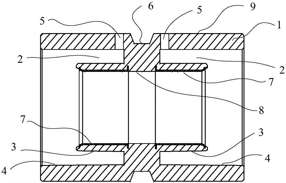 一种钢塑复合管连接件的制作方法与工艺