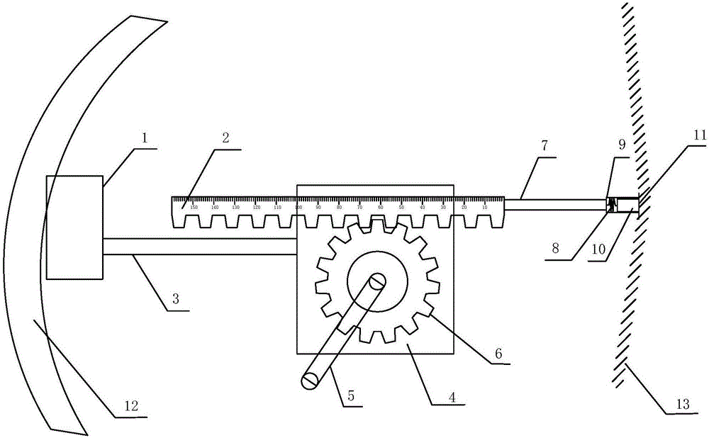 一种判断威金斯气柜调平钢丝绳张力是否相等的装置的制作方法