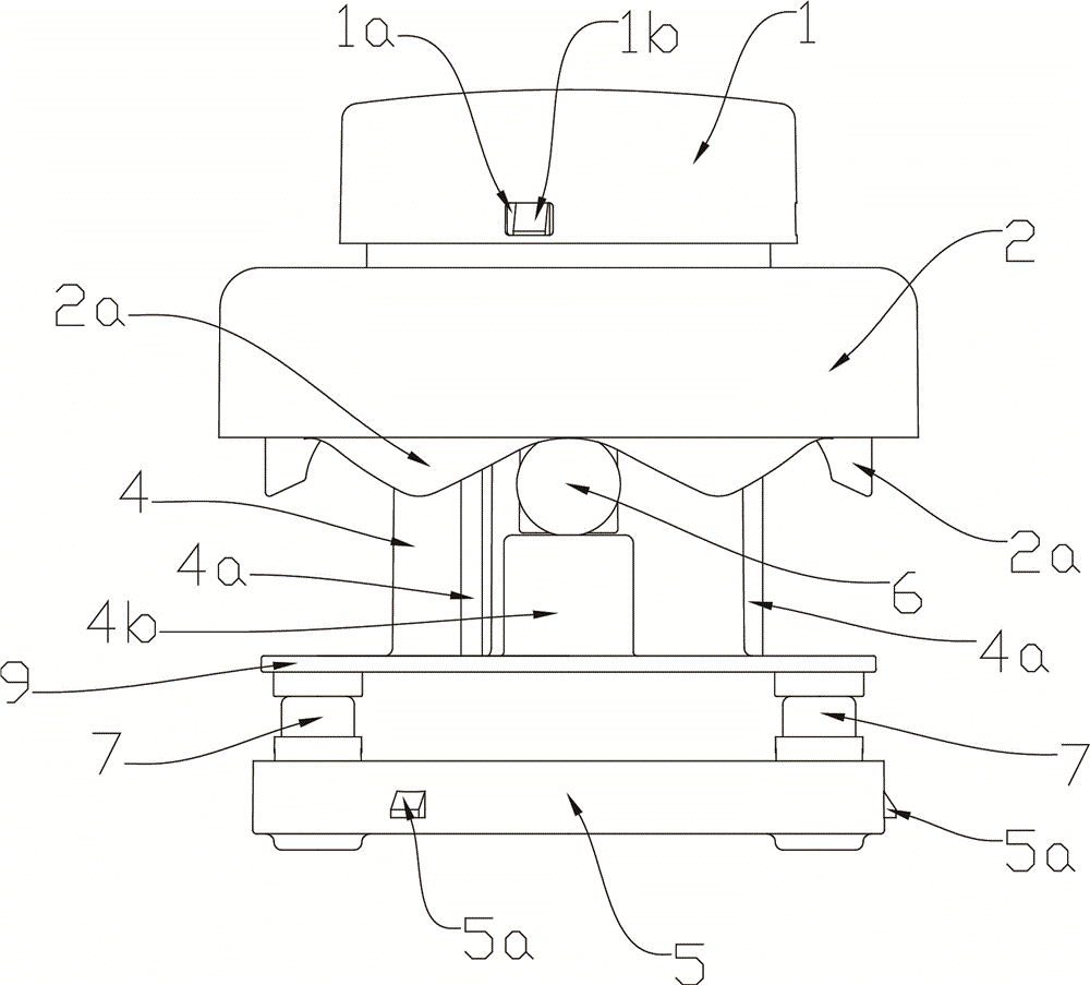 一種防中停的旋鈕的制作方法與工藝