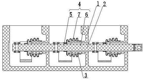 一種高壓開關(guān)相間絕緣結(jié)構(gòu)的制作方法與工藝