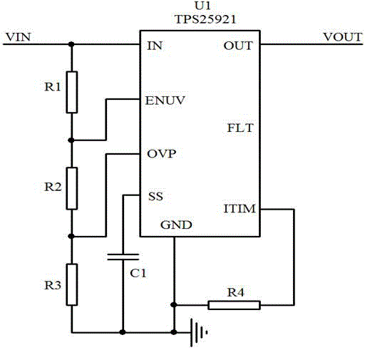 具有精密過流過壓和欠壓的保護(hù)電路的制作方法與工藝