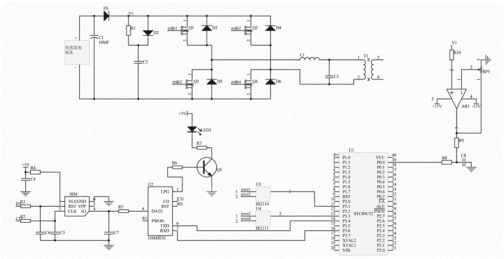 光伏發(fā)電諧波智能控制裝置的制作方法