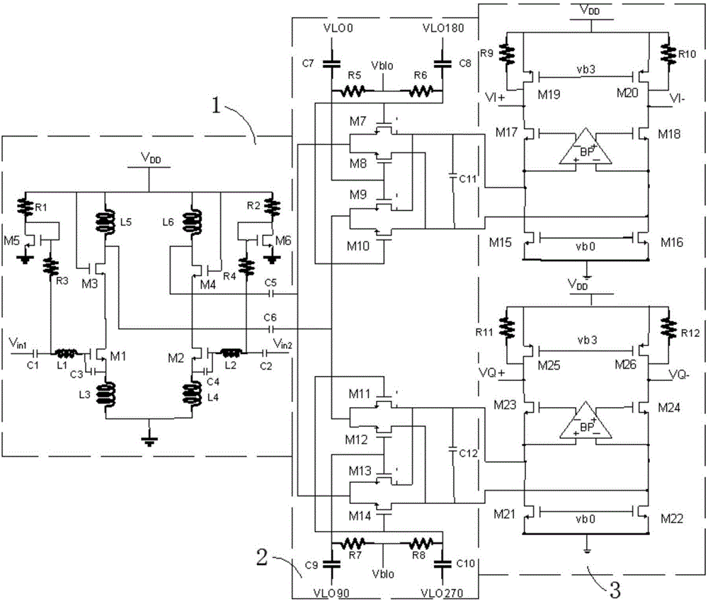 一種接收機前端電路的制作方法與工藝