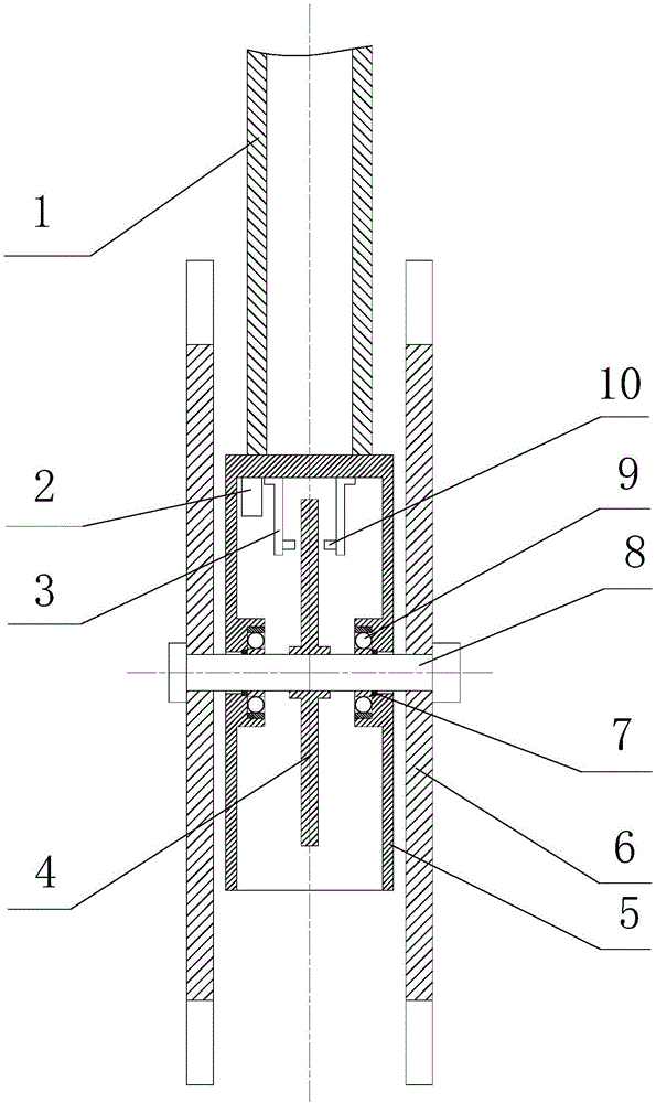 一種播種機(jī)或施肥播種機(jī)槽輪的驅(qū)動(dòng)控制信號(hào)采集裝置的制作方法