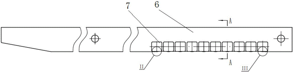 腰果脱壳机用滚动导轨装置的制作方法
