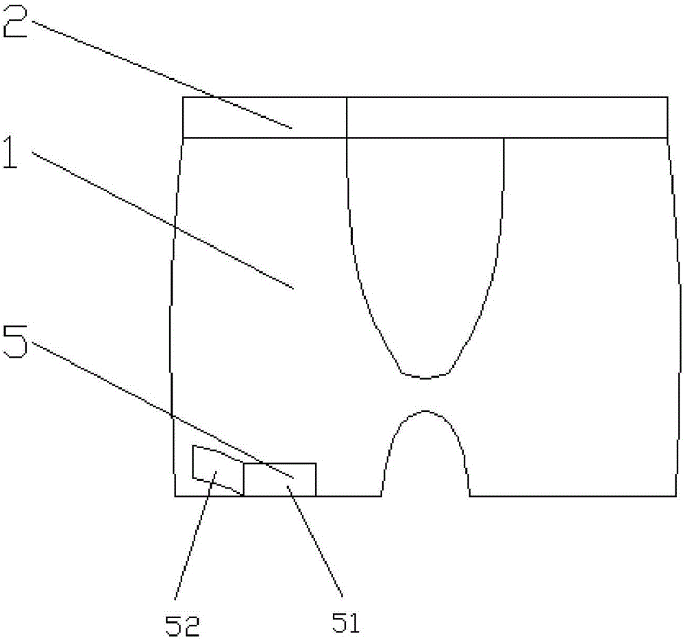 尿管固定四角內(nèi)褲的制作方法與工藝