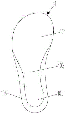 一種童用高足弓鞋墊的制作方法與工藝