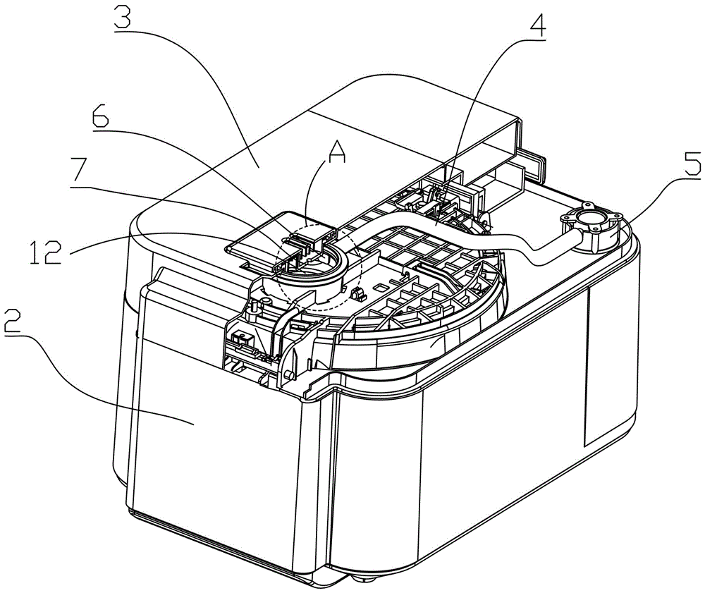 一种开合式密封连接自动加水电饭煲的制作方法与工艺