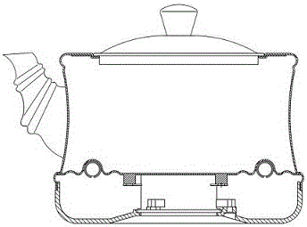 一種發(fā)熱管深埋并可更換的高溫自動(dòng)斷電純銀茶壺的制作方法與工藝