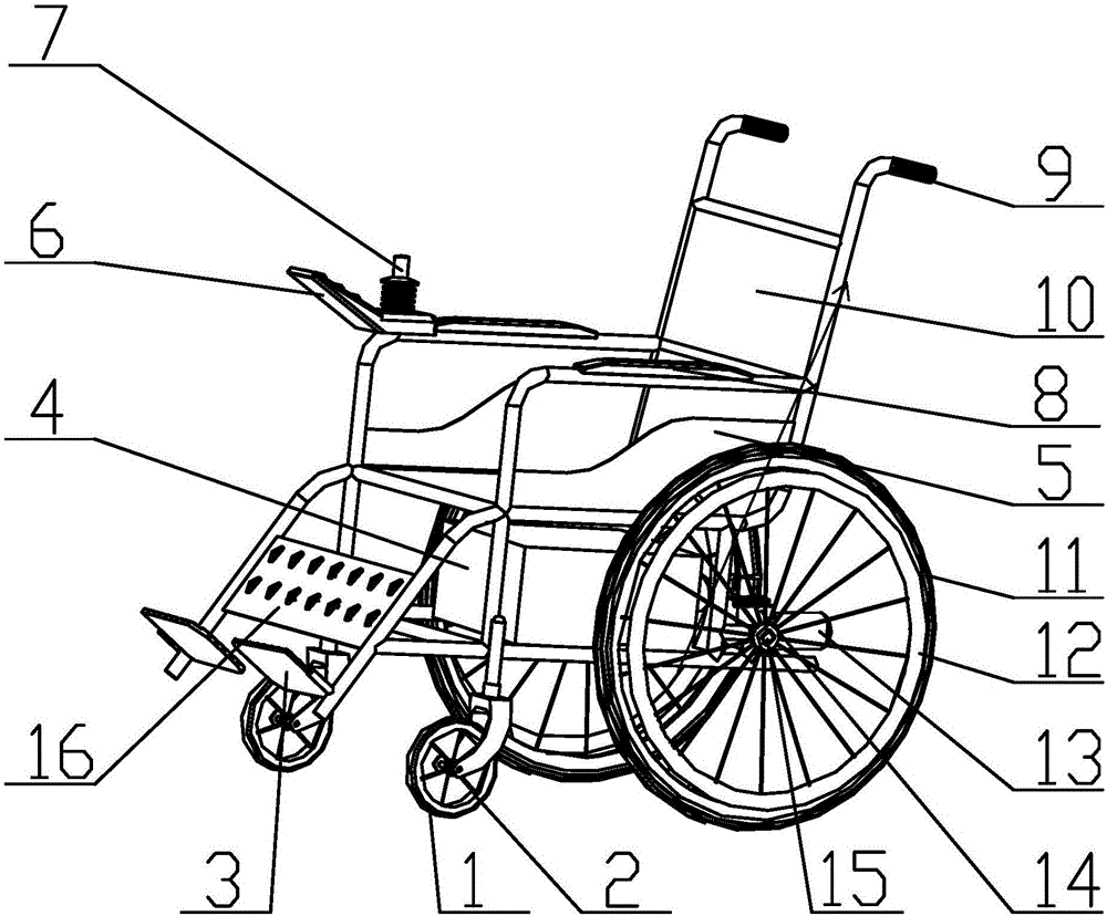 一种多功能轮椅的制作方法与工艺